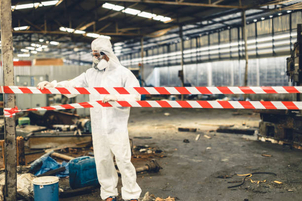Professional Hoarding Cleanup technician working in Archer, IA